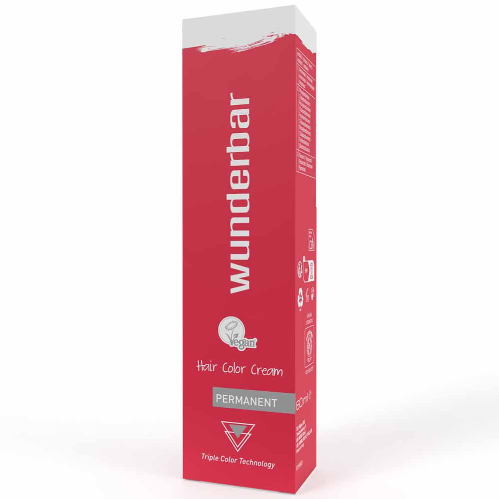 Wunderbar Permanent Hair Color Cream 6/5 60ml
