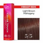 Wella Professionals Color Touch Demi-Permanent Hair Colour - 5/5 Light Brown Mahogany 60ml