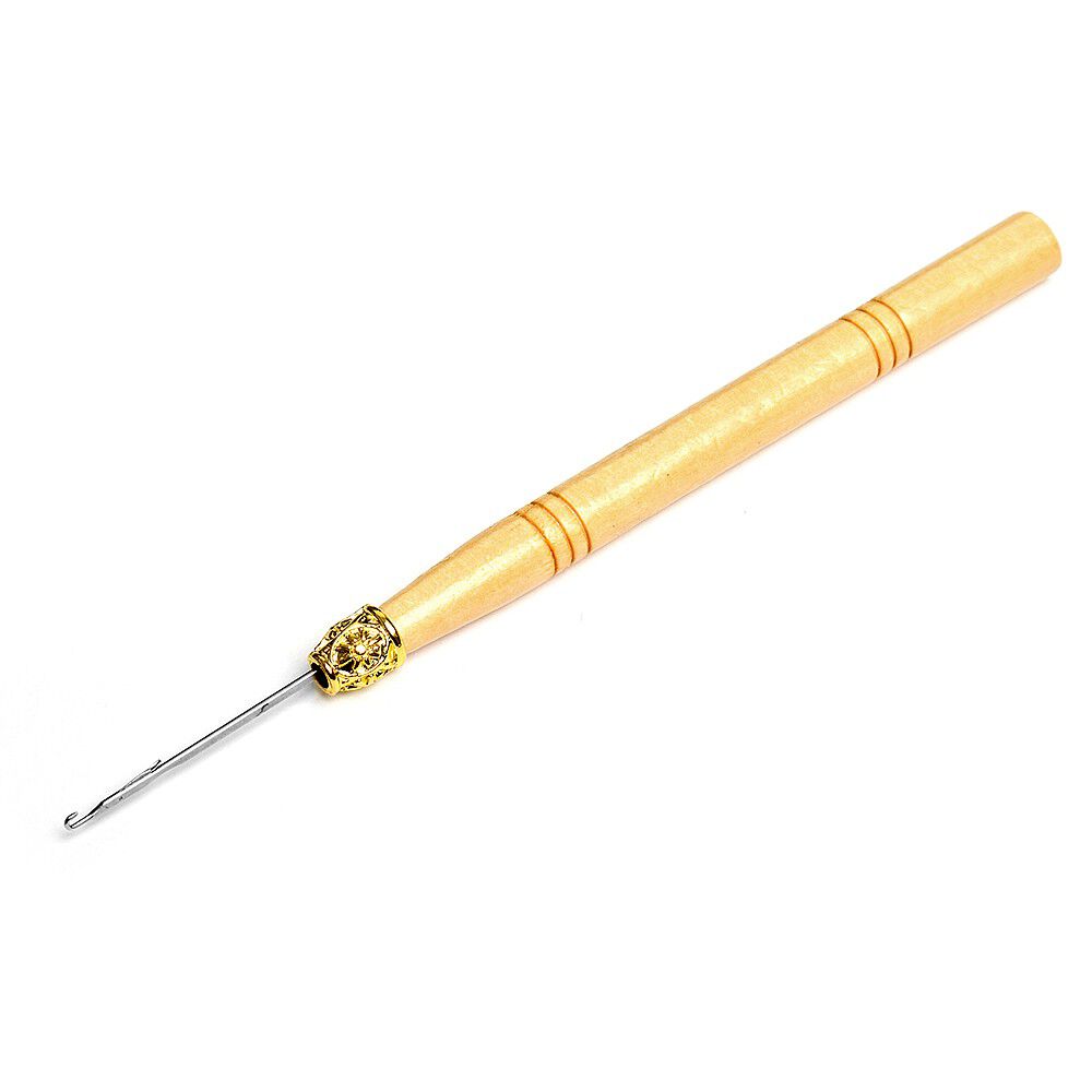 American Pride Micro Bead Crochet Hook Hair Extensions Tools