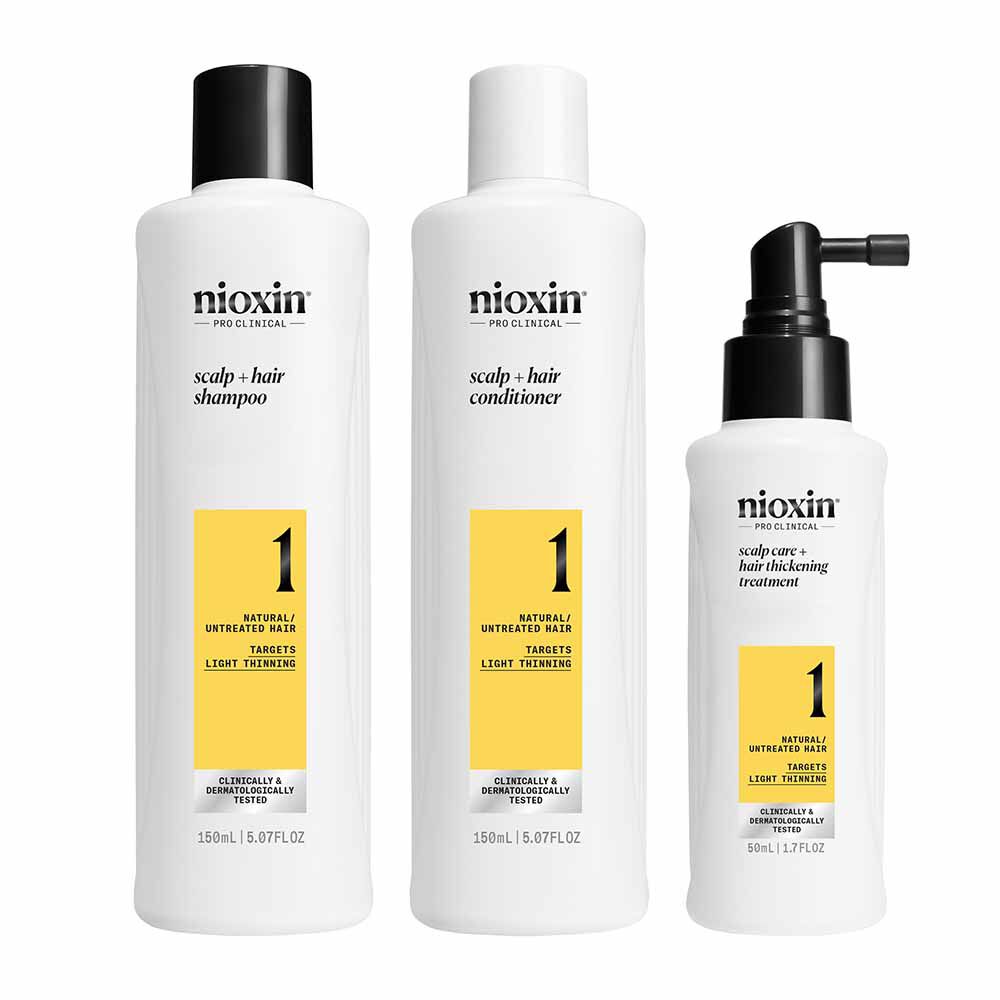 Nioxin Scalp + Hair Thickening System 1 - Trial Kit 1 | Hair