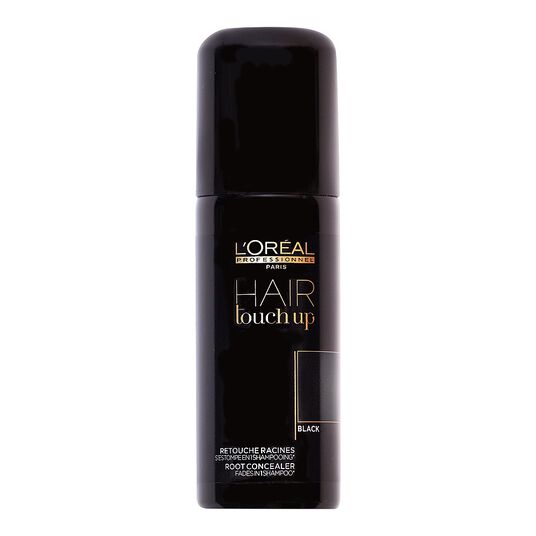 L'Or&eacute;al Professionnel Hair Touch Up Root Concealer Spray Black 75ml