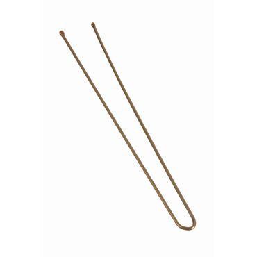 Salon Services Heavy Plain Hair Pin Brown 7.6cm Pack of 500