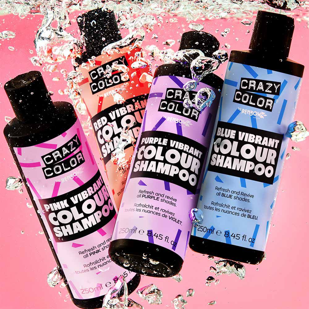 Crazy Color Colour Protect Shampoo - Blue 250ml | Hair Shampoo