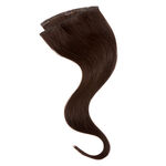 Wildest Dreams 100% Human Hair Clip-In Extensions, Single Weft, 18 inch/21g - 2 Brownest Brown