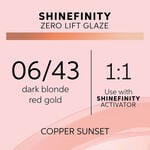 Wella Professionals Shinefinity Zero Lift Glaze - 06/43 Warm Copper Sunset 60ml