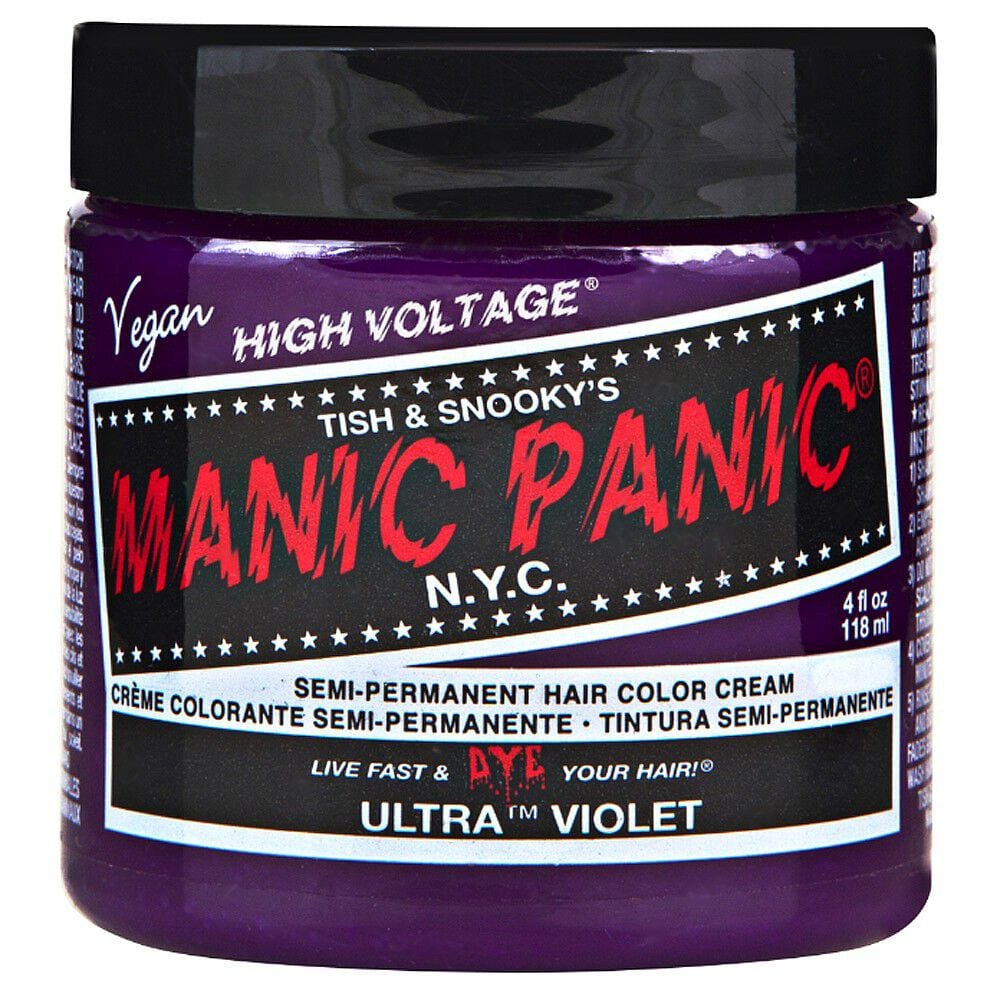Manic Panic High Voltage Semi Permanent Hair Colour Cream - Ultra Violet 118ml