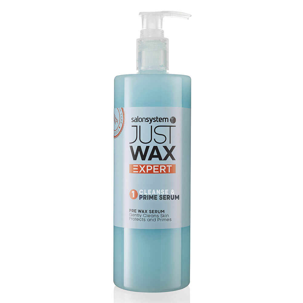 Just Wax Expert Cleanse & Prime Pre Wax Serum 500ml | Waxing