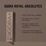 Schwarzkopf Professional Igora Royal Absolutes Permanent Hair Colour - 4-60 Medium Brown Chocolate Natural 60ml