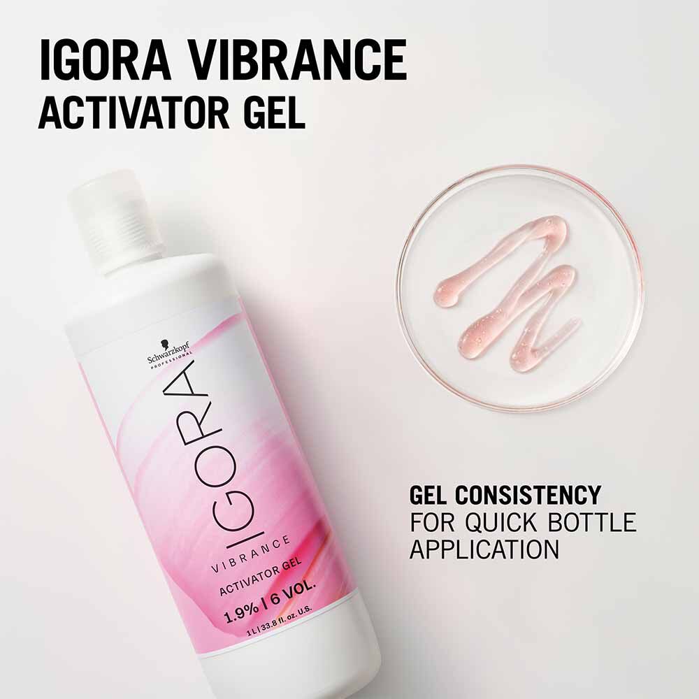 Schwarzkopf Professional Igora Vibrance 1.9 6 Vol Developer Gel 1000ml