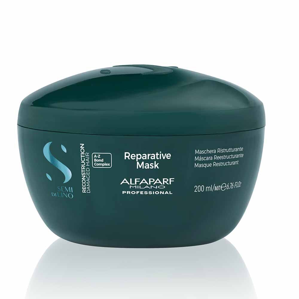 Alfaparf Milano Semi Di Lino Reconstruction Reparative Hair Mask 200ml