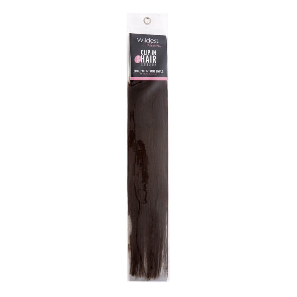 Single clip in human hair deals extensions