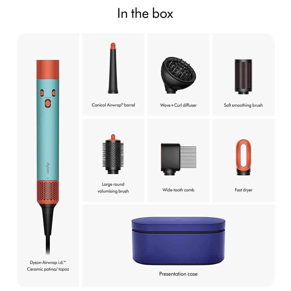 Dyson Airwrap Styler Dyson Wide Tooth Attachment Dyson Airwrap Multi-styler And Dryer Curly+Coily (Jasper Plum)