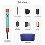 Dyson Airwrap i.d.™ Multi-styler and Dryer, Curly+Coily Hair - Ceramic Patina and Topaz
