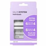 Salon System Individuals Lashes Short, Extra Value Pack