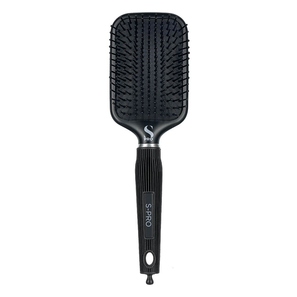 S PRO Paddle Brush Black