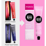 Matrix SoColor Sync Pre-Bonded Alkaline Toner, Cool Palette - 6A 90ml 90ml