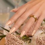 Andreia Professional Hybrid Gel - Fusion Color ID3 Champagne Nude With Gold Sparkles 10.5ml