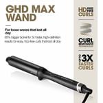 ghd Chronos Curve Max Wand, Black