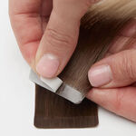 Beauty Works Celebrity Choice Slimline Tape Human Hair Extensions 18 Inch - Mocha Melt 48g