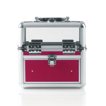 Salon Services Carina Nail Varnish Organiser Pink Punk