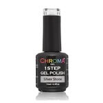 Chroma Gel One Step Gel Polish - Silver Stone 15ml