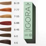 Schwarzkopf Professional Igora Zero AMM 4-0 Medium Brown Natural 4-0 Medium Brown Natural 60ml
