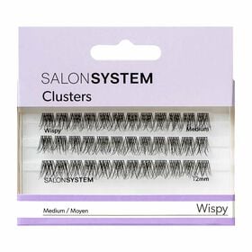 Salon System Individual Lash Clusters Wispy - Medium