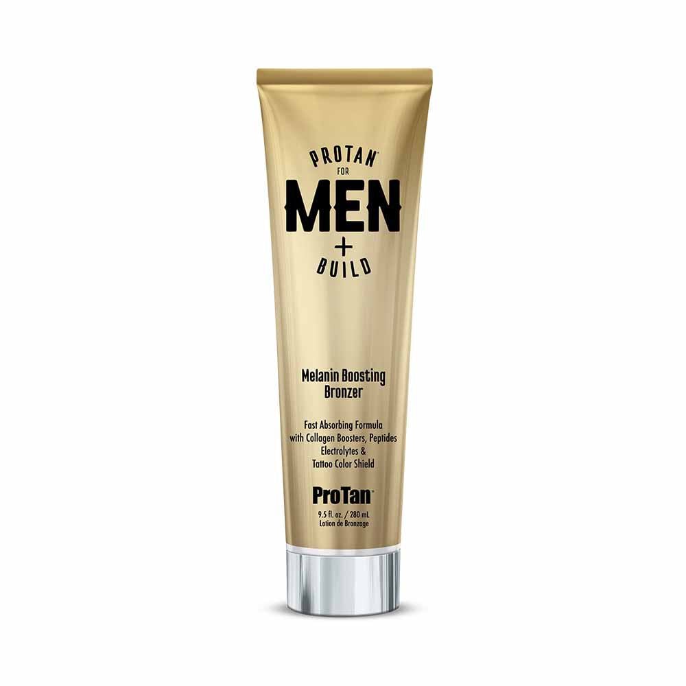 Pro Tan for Men + Build Melanin Boosting Bronzer 265ml
