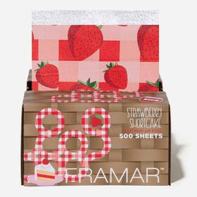Framar Strawberry Shortcake Pop-Up Hair Foil Sheets, 5x11", Pack of 500