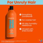Matrix Total Results Mega Sleek Shea Butter Conditioner 1L