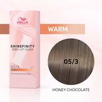 Wella Professionals Shinefinity Zero Lift Glaze 05/3 Honey Chocolate 60ML