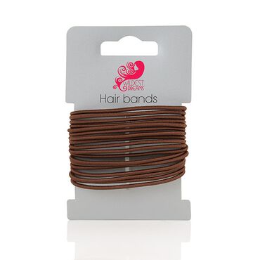 Wildest Dreams Thin Hair Ties - Brown