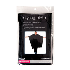 Salon Services Black Styling Cloth Extra Large