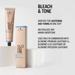 Schwarzkopf Professional BlondMe Bleach & Tone Permanent Hair Colour - Violet 60ml