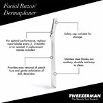 Tweezerman Dermaplaner Facial Razor
