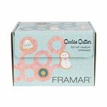 Framar Cookie Cutter Medium Embossed Hair Foil Roll 320ft