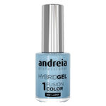Andreia Professional Hybrid Gel Nail Polish - Fusion Color H44 Light Blue, 10.5ml