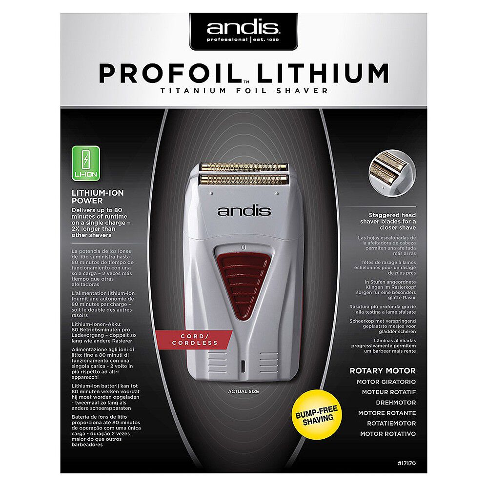 andis pro lithium shaver