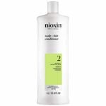 Nioxin System 2 Scalp + Hair Thickening Conditioner for Natural Hair with Progressed Thinning 1L