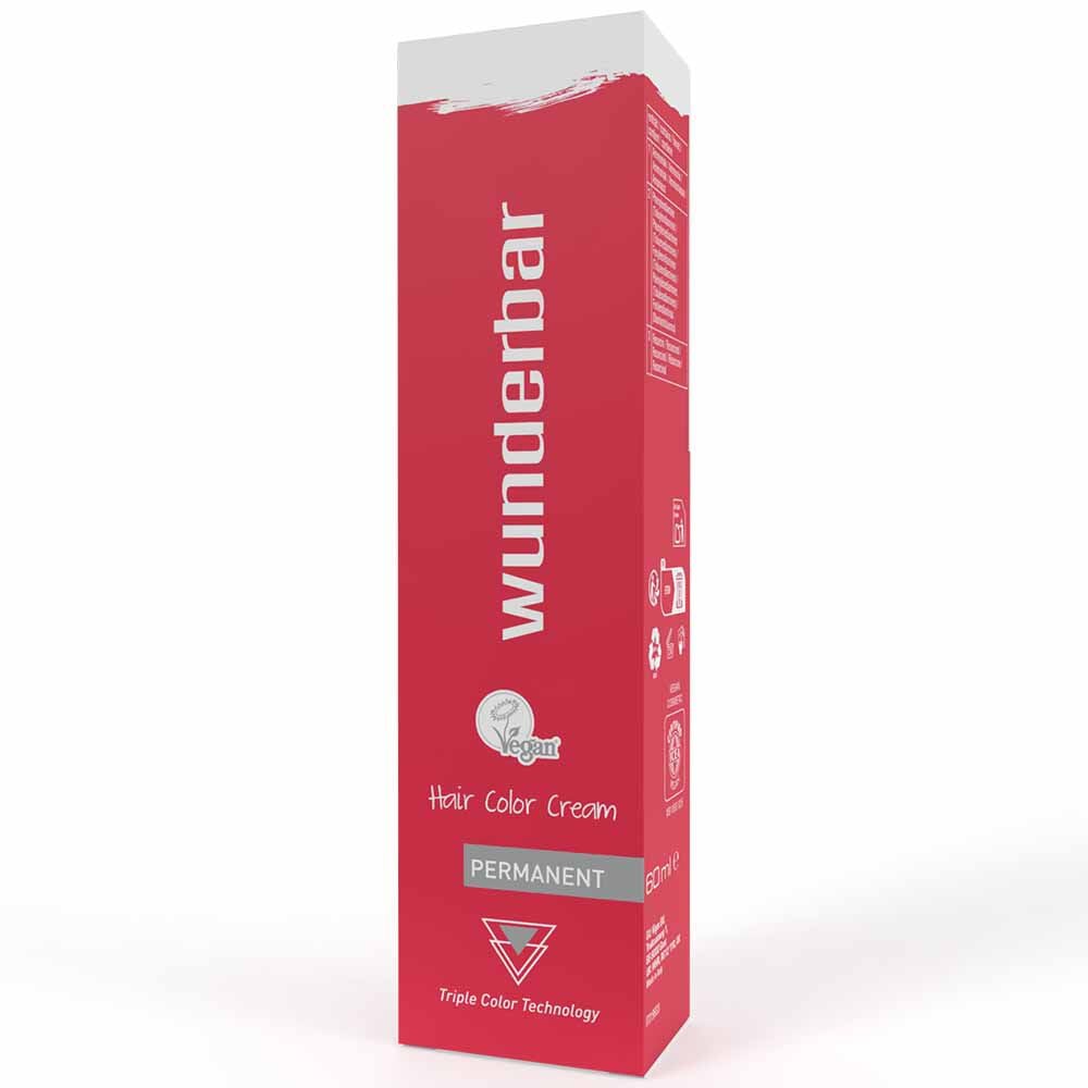 Wunderbar Permanent Hair Color Cream 6/0 60ml