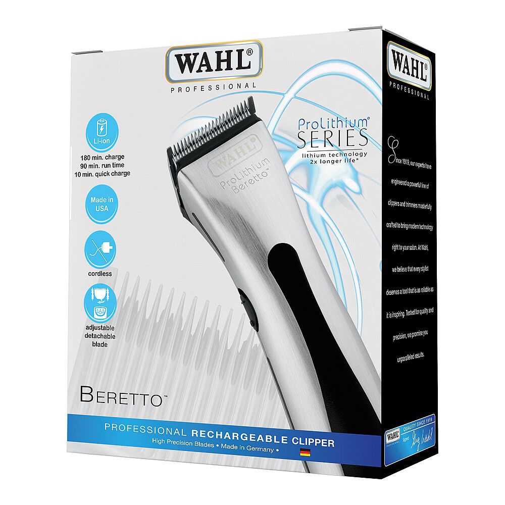 wahl beretto cordless hair clipper