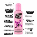 Crazy Color Semi Permanent Hair Colour Cream - Cyclamen 100ml