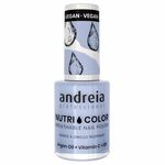 Andreia Professional Nutri Color NC 34 Light Blue - Nail Polish, 10.5ml
