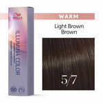 Wella Professionals Illumina Color Permanent Hair Colour - 5/7 Light Brunette Brown 60ml