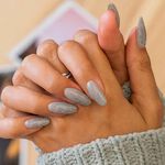 Red Carpet Manicure Flash Glitter Hema Free Gel Polish - Glitter In The Air 9ml