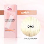 Wella Professionals Shinefinity Zero Lift Glaze 09/3 Golden Honey 60ML