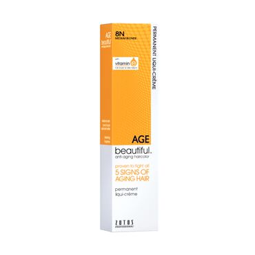 AGEbeautiful Permanent Hair Colour - 8N Medium Blonde 60ml