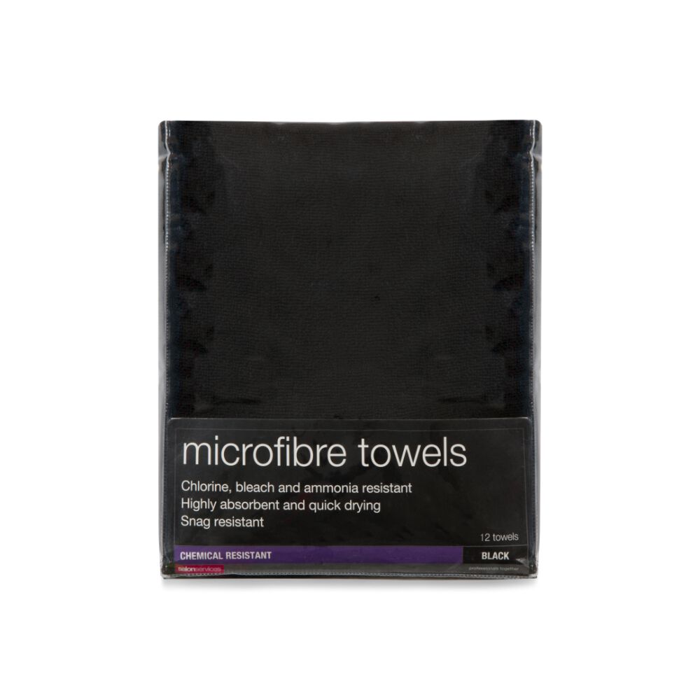 Salon Services Microfibre Towels 12 Pack Towels Sally Beauty