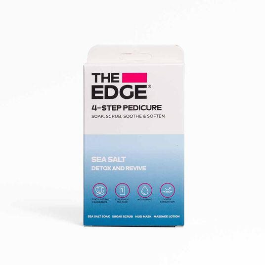The Edge 4 Step Pedicure Pack - Sea Salt