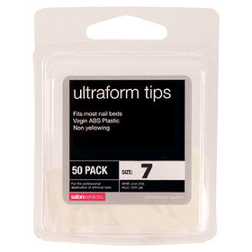 Salon Services Ultraform Tips Size 7 Pack of 50